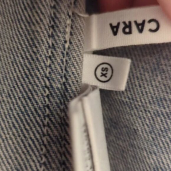 GRLFRND Cara Distressed Cropped Denim Jacket in Mary Jane XS - Picture 5 of 6